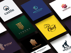 Professional, high-quality logos created by experts
