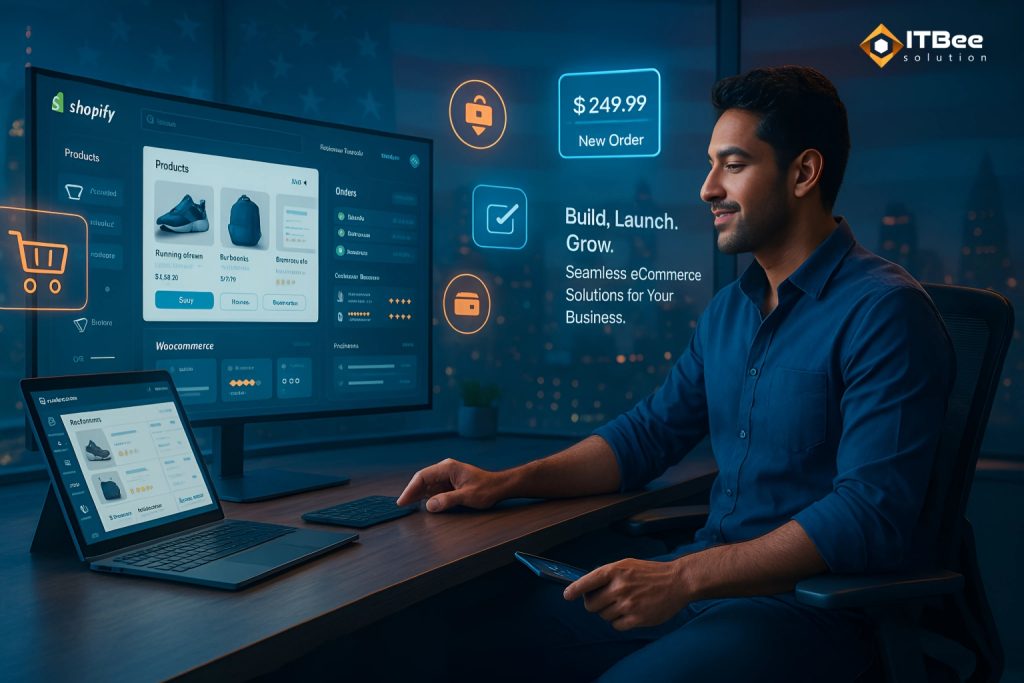 ITBee Solution team working on various ecommerce marketplaces