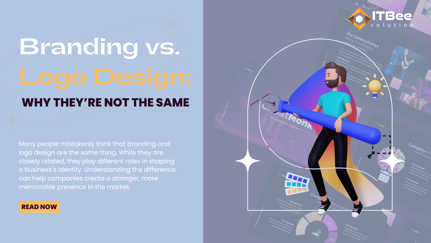 Branding vs. Logo Design Why They’re Not the Same, ITBee Solution