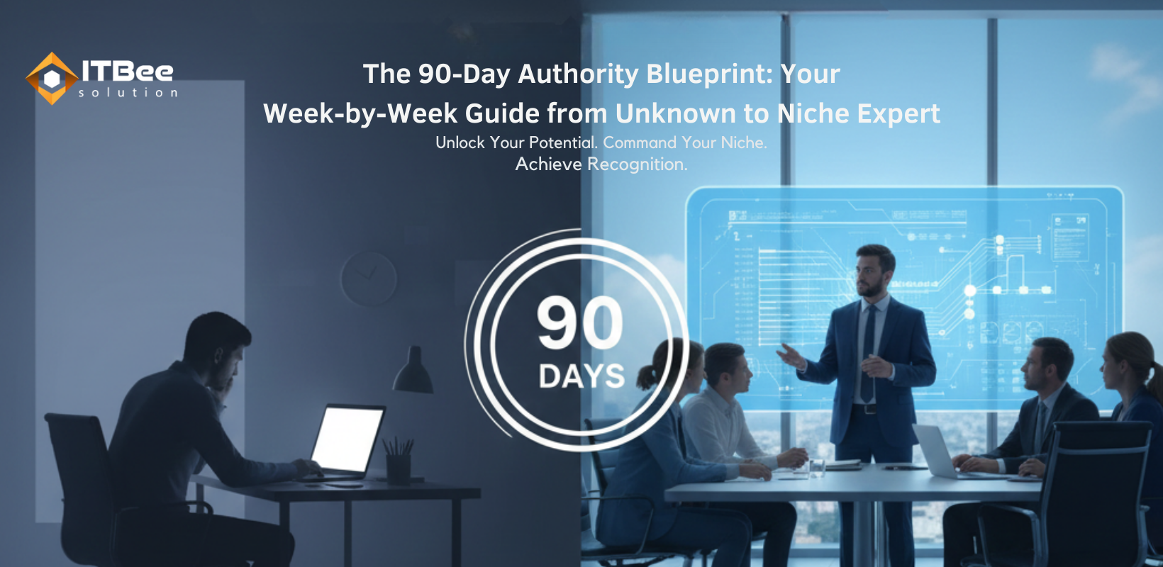 The 90-Day Authority Blueprint Your Week-by-Week Guide from Unknown to Niche Expert, ITBee Solution